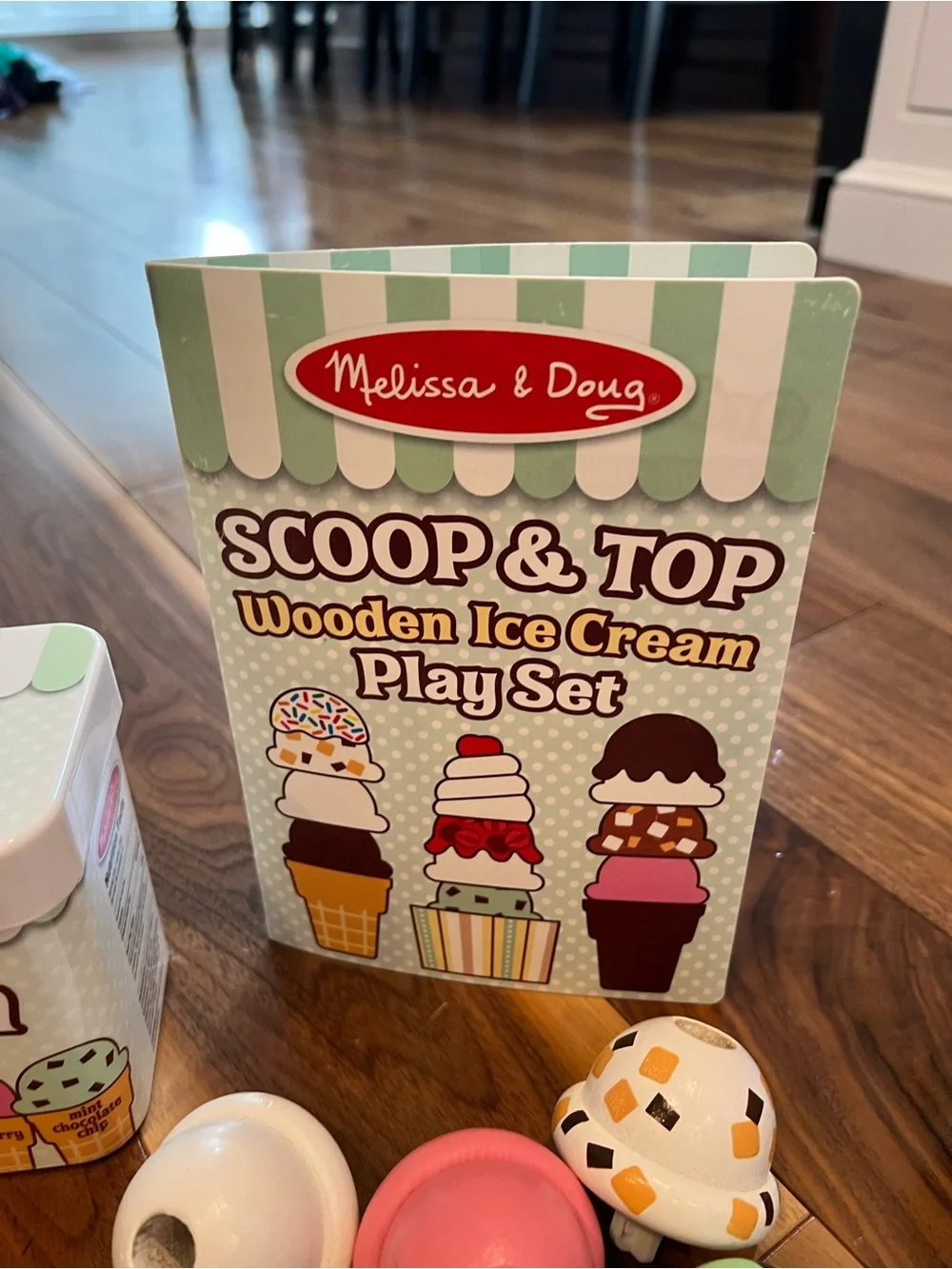 Melissa and Doug frozen treat set.